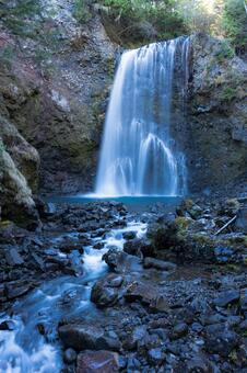 乗鞍高原の滝 乗鞍高原,滝,綺麗の写真素材