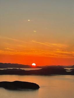 夕暮れ 夕暮れの写真