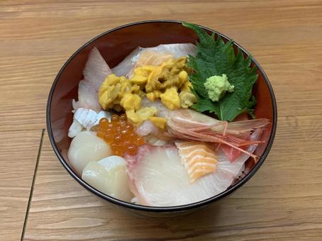 海鮮丼 海鮮丼 海鮮丼,海鮮,海の幸の写真素材