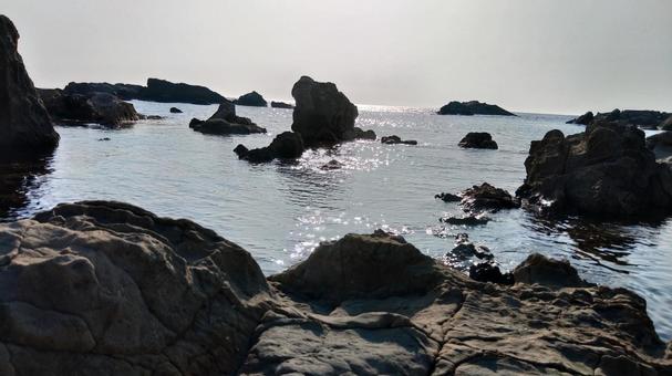 越前の海の写真