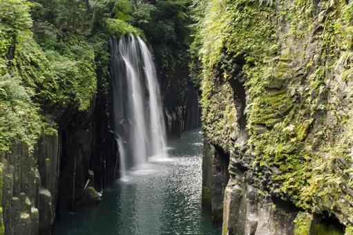 高千穂峡 真名井の滝① 高千穂峡 真名井の滝① 高千穂峡,真名井の滝,峡谷の写真素材