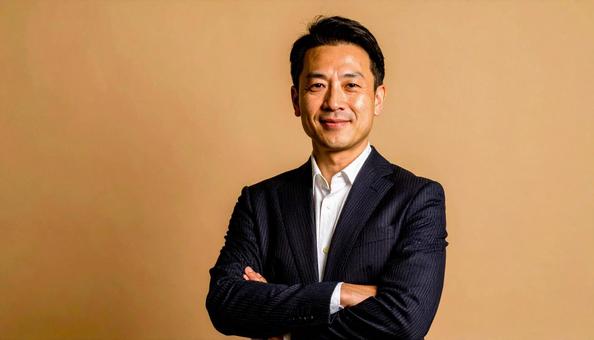 日本人ビジネスマンのポートレート 日本人ビジネスマンのポートレートの写真