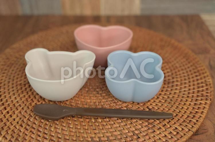 離乳食用食器 離乳食用食器,食器,離乳食の写真素材