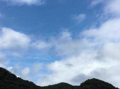 山と空 山と空の写真