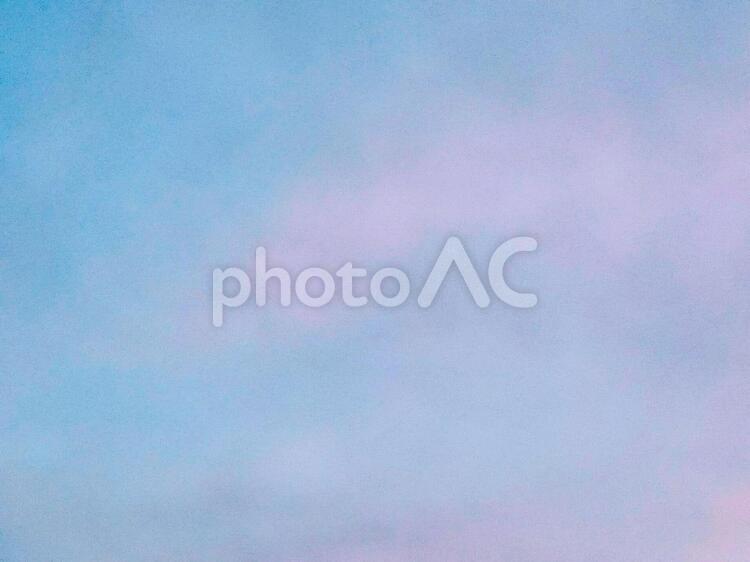 夕暮れの空 夕暮れ,空,天気の写真素材