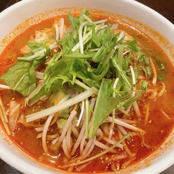 辛いラーメン ラーメン,辛い,食事の写真素材