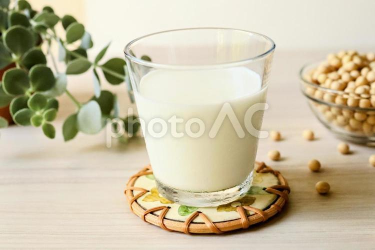 大豆と飲み物③ 飲み物,大豆,美容の写真素材