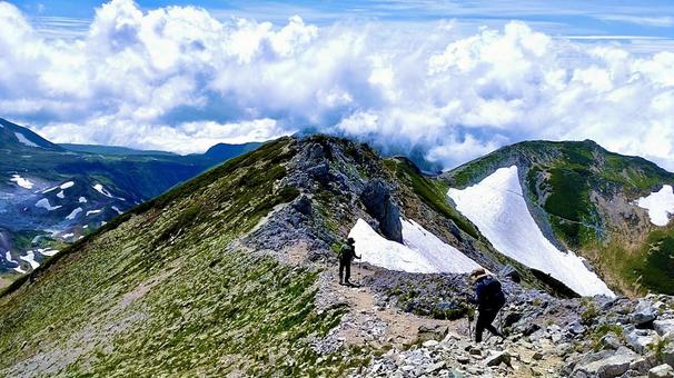 登山 登山の写真