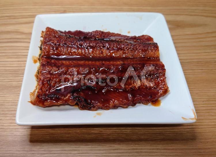 うなぎのかば焼き 鰻,かば焼き,魚の写真素材