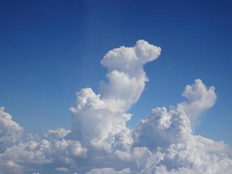 7月 積乱雲 7月 積乱雲の写真