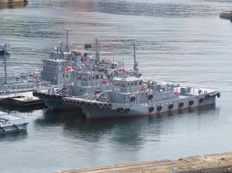 Photo, maritime self-defense force, self defense force, towboat, 