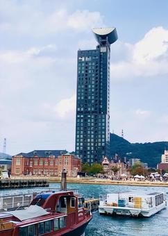 門司港レトロ 門司港レトロハイマート,旧門司関税,門司港の写真素材