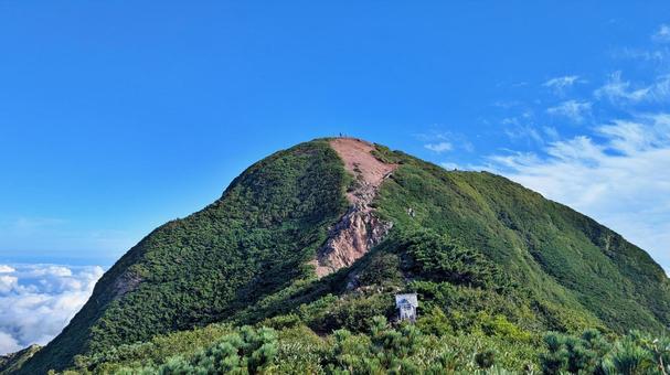 斜里岳 斜里岳 斜里岳,北海道,秘境の写真素材