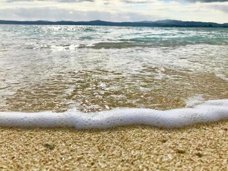 波打ち際 波打ち際の写真
