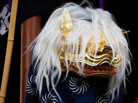 獅子舞 獅子舞,お祭り,伝統行事の写真素材