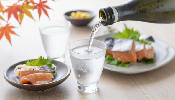 日本酒 冷酒 日本酒 冷酒の写真
