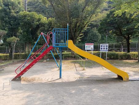 滑り台 滑り台の写真