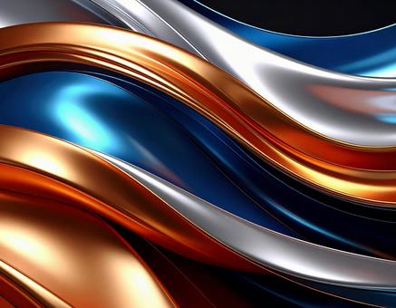 メタリック3D メタリック3Dの写真