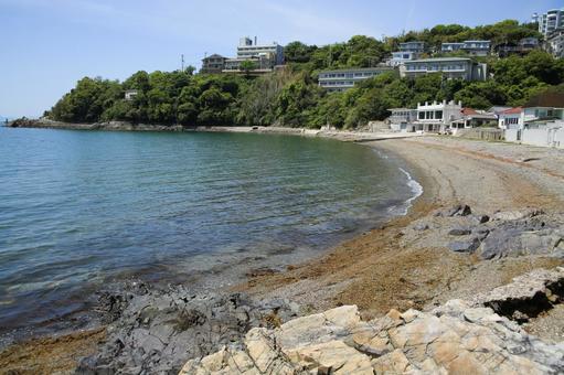 兵庫県赤穂市 福浦海水浴場 兵庫県赤穂市 福浦海水浴場 福浦海水浴場,福浦,海水浴の写真素材
