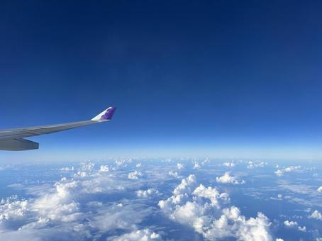 sky above 空,風景,晴れの写真素材