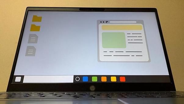 Laptop desktop screen Laptop desktop screen