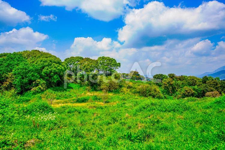 大自然の風景 大自然,青空,空の写真素材