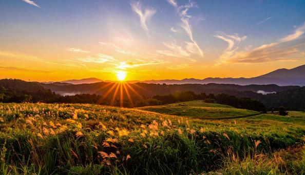 朝焼け空 朝焼け空の写真