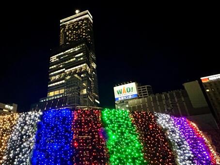 イルミネーション クリスマス,イルミネーション,デートの写真素材