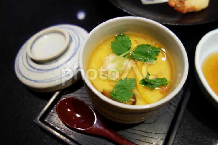 茶碗蒸し　 夕食,日本食,ディナーの写真素材