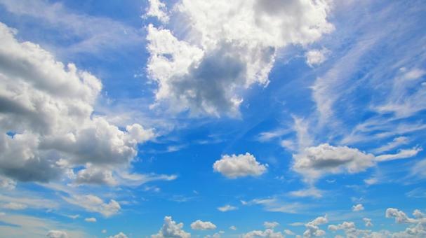 爽やかな夏の空 爽やかな夏の空 夏空,青空,空の写真素材