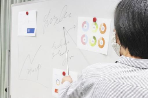 Lecturer holding a seminar ② Lecturer holding a seminar ②