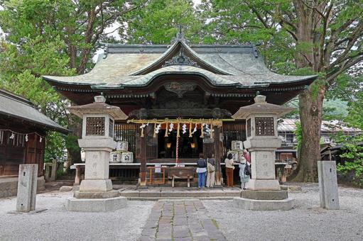 Photo, hachijo shrine, eight thousand spear god, japan wu zun, 