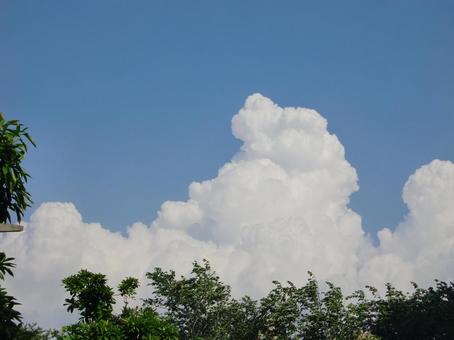 五月の雲-153 五月の雲,青空,空の写真素材