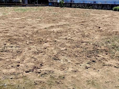 更地 更地,土地,土の写真素材