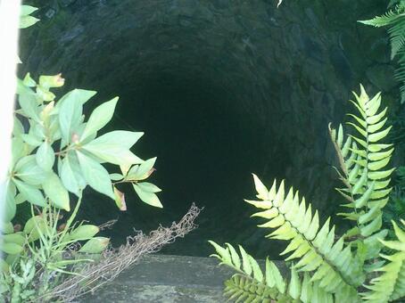 熊本城の本丸井戸 熊本城の本丸井戸,熊本城本丸井戸,熊本城本丸の井戸の写真素材