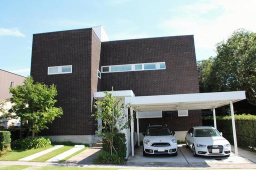 Beautiful mansion, una mansión, casa grande, tipo de cubo, JPG