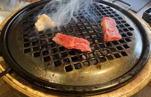 バーベキュー バーベキュー バーベキュー,肉,食事の写真素材