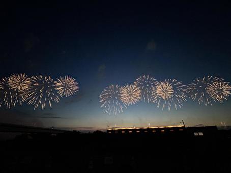 夏の長岡花火大会 花火大会,花火,夏の写真素材