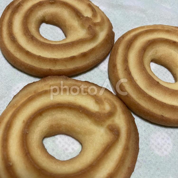 サクサクほろほろバタークッキー④ クッキー,スイーツ,焼き菓子の写真素材