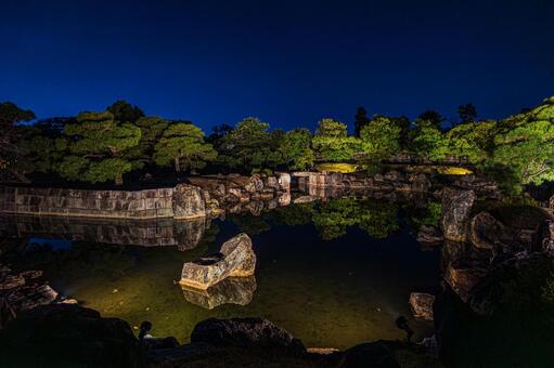 紅葉風景 紅葉風景,京都,二条城の写真素材