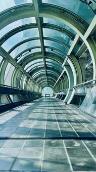 舞子プロムナード 景色,橋,海の写真素材