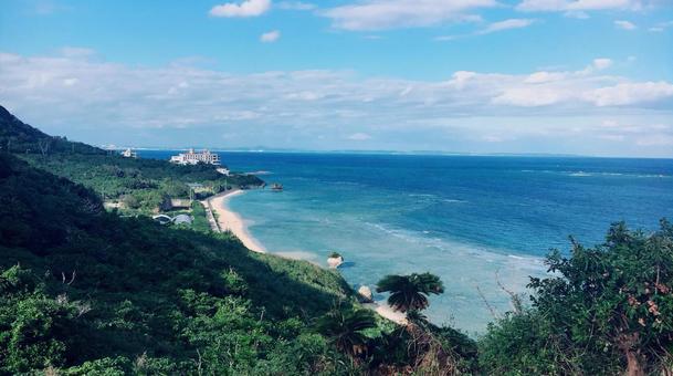 沖縄の海の写真