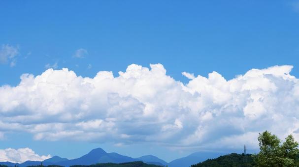 Photo, blue sky, summer sky, sunny, 
