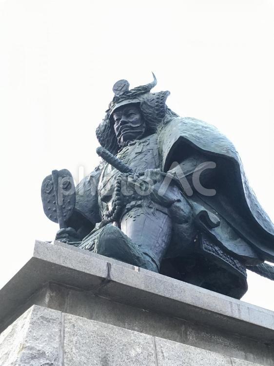 武田信玄公之像3 武田信玄,風林火山,山梨県の写真素材