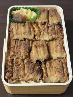 広島・宮島名物のあなごめし あなごめし,穴子飯,あなご飯の写真素材