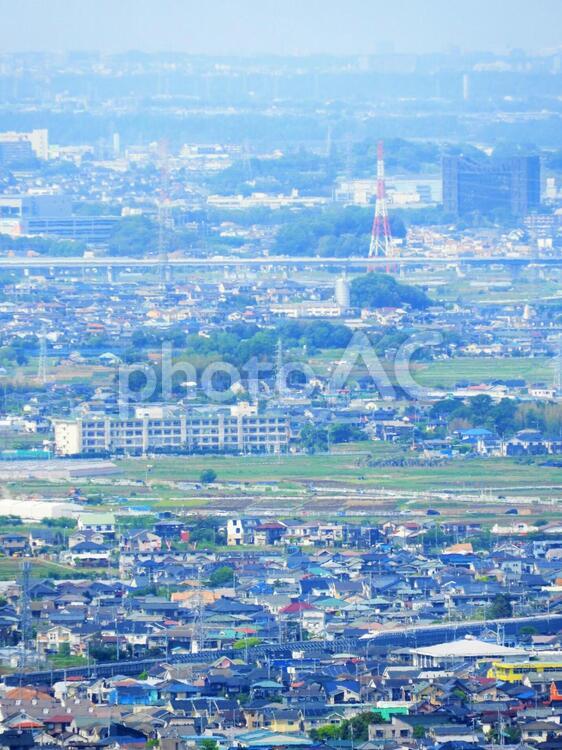 東海道新幹線　新横浜～小田原間の鳥瞰 東海道新幹線,新幹線,弾丸列車の写真素材