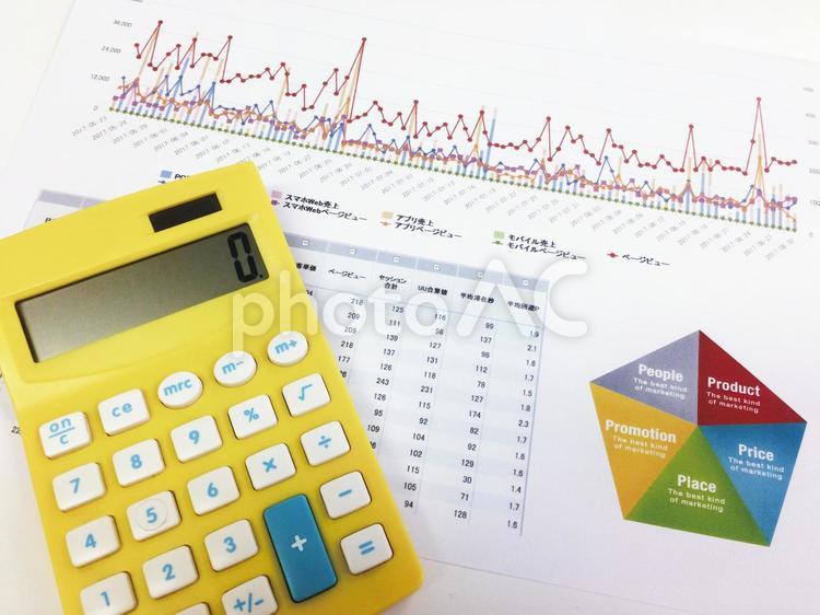 データ分析 business,calculator,お金の写真素材