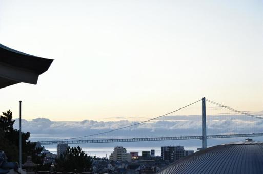 雲がもくもくの写真