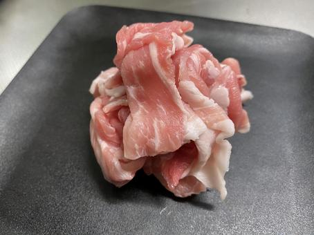 豚肉 豚肉の写真