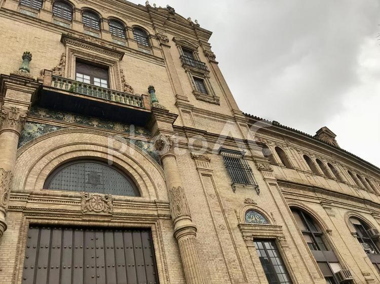 スペイン、セビリアの街並みと建物 海外,ヨーロッパ,欧州の写真素材